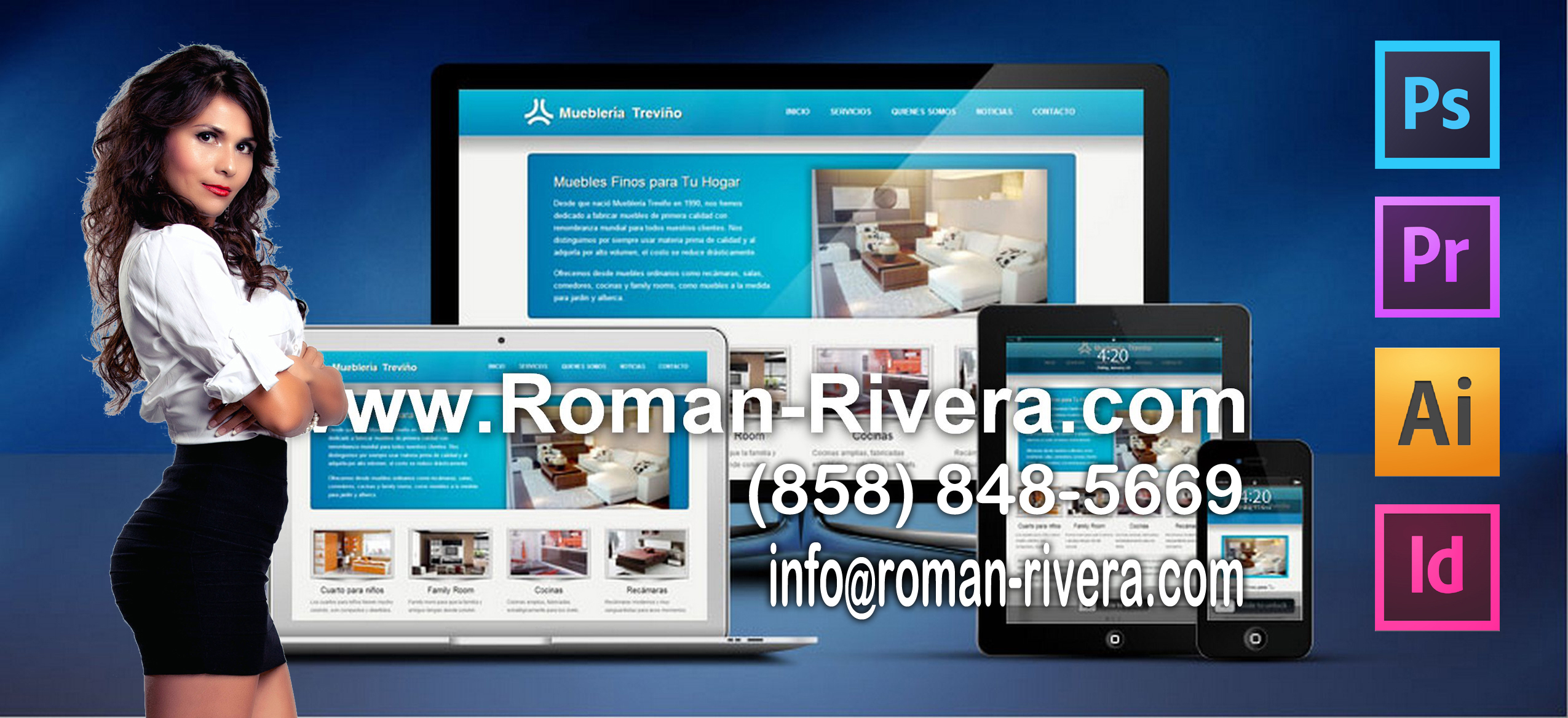 Roman Rivera | Los Angeles, California | Magazine Creators, Website Design, Logo Design, Business Consultant 